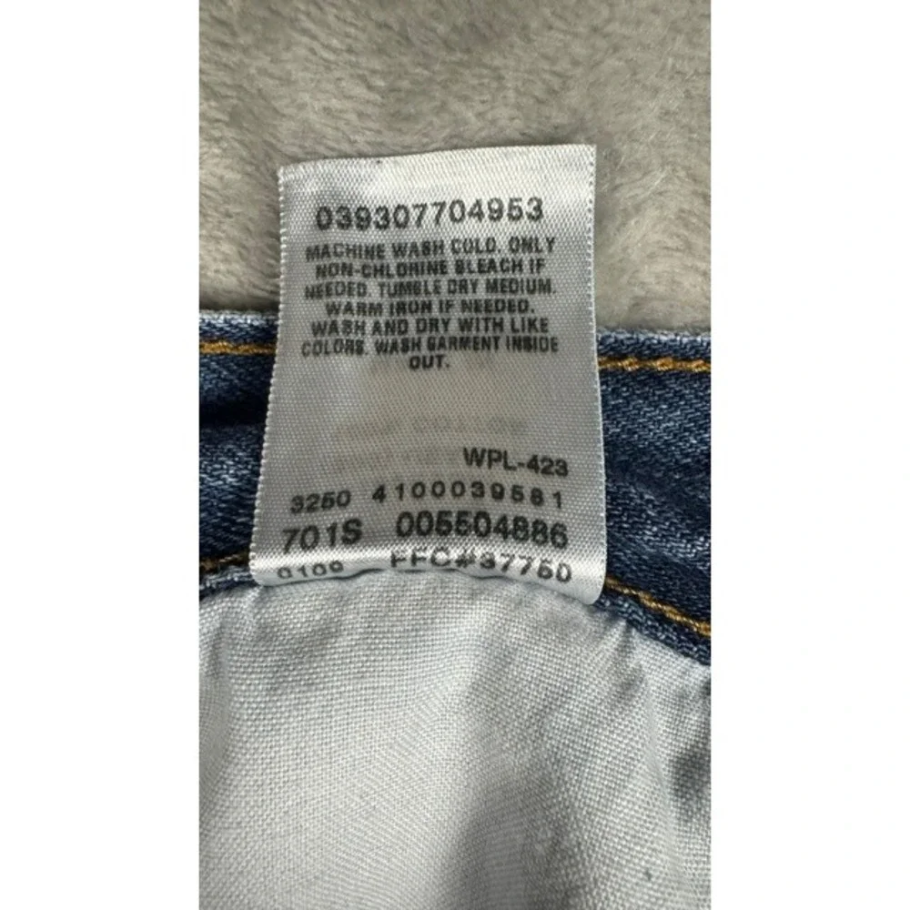 Levi's Jeans Mens 38x34 550 Relaxed Fit Tapered‎ Leg Medium Wash Blue Denim